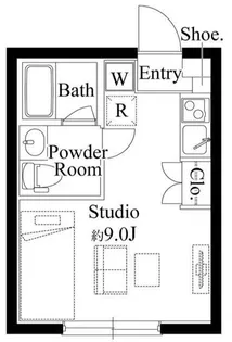 ファーヴァルハネダ ウエスト【1階】の間取り