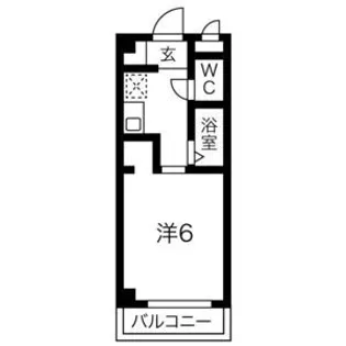 八木ロイヤルハイツ【4階】の間取り