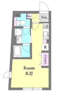 イルヴィアーレ東武練馬II【2階】の間取り