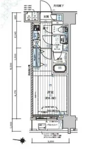 メインステージ森下II【9階】の間取り
