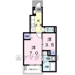 カレント【1階】の間取り