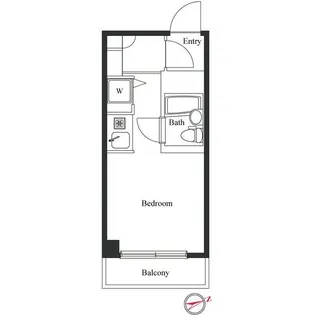 コパーズアプト平塚【3階】の間取り