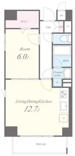 エルアルコン【3階】の間取り
