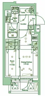 シーフォルム川崎池田【3階】の間取り