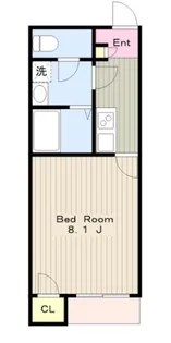 レオネクストbrave (54345)【2階】の間取り