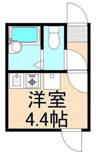 リブ千住大橋【3階】の間取り