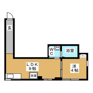 Cortile Nakanobu【1階】の間取り
