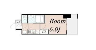 プレサンスOSAKA姫里ヴィオン【3階】の間取り