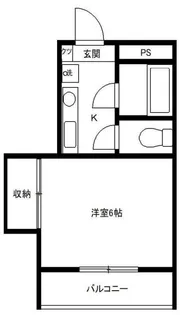 北上野ビル【7階】の間取り