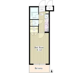 ティーザ武蔵野【1階】の間取り