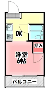 パシフィックヴィラ新森【1階】の間取り