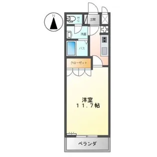 ヌーベルマリー【2階】の間取り