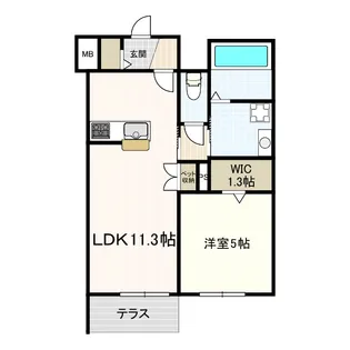 Tiamat (ティアマット)【1階】の間取り