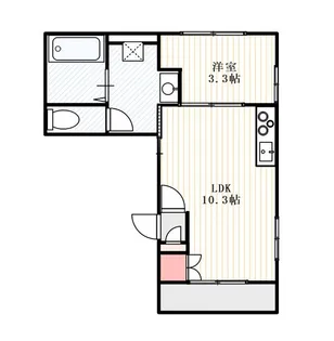BASTET【1階】の間取り