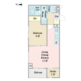 Ami~アミ~【3階】の間取り