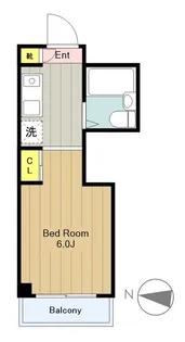 カサデシライI【4階】の間取り