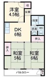 若山ビル【3階】の間取り