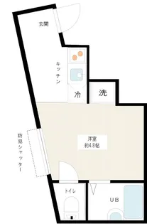 サンガーデン駒込【1階】の間取り
