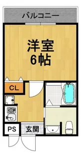 メゾンソレイユ【3階】の間取り