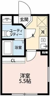 マイスタイル台東三ノ輪【5階】の間取り