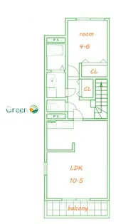 ロサ・コート【2階】の間取り