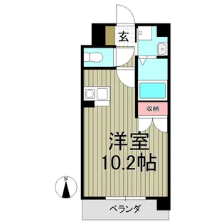スクエアーズ鎌倉【3階】の間取り