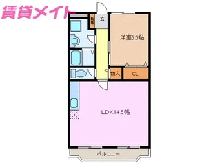 ハミングバートII【3階】の間取り