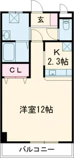 GLOIRE【2階】の間取り