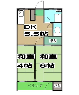 藤岡マンション【3階】の間取り