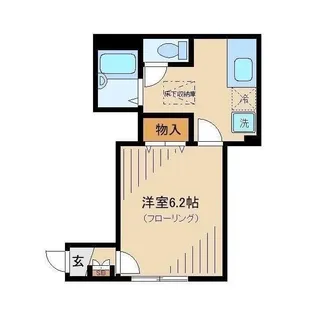 ソレアードu【1階】の間取り