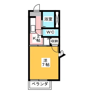 ドミールフォーレ【2階】の間取り