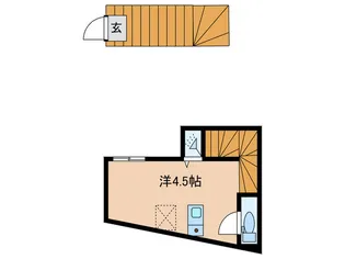サークルハウス西荻北【1階】の間取り
