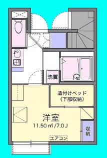 ポポラーレ【1階】の間取り