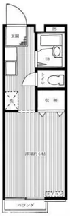プリメーラ立花【2階】の間取り