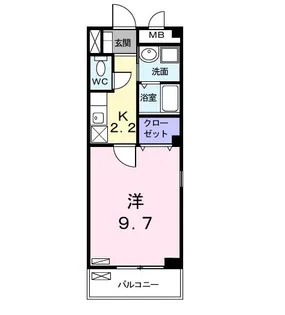 Comfort八田【3階】の間取り