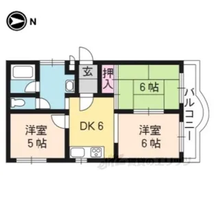 Cenicenta北山【3階】の間取り