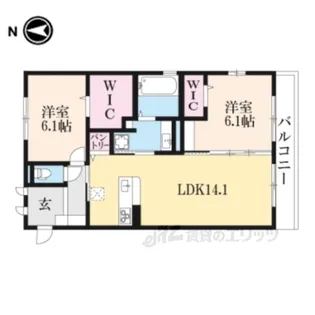 グランデ【2階】の間取り