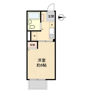 ハイム・タカクラ【1階】の間取り