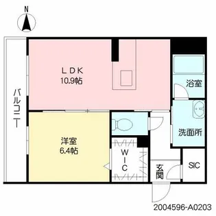 シャーメゾン 日向 **【2階】の間取り