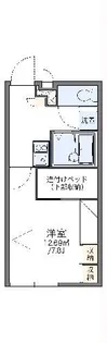 レオパレス花菜彩【1階】の間取り