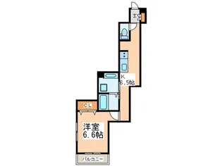 コンフォート新治町【2階】の間取り