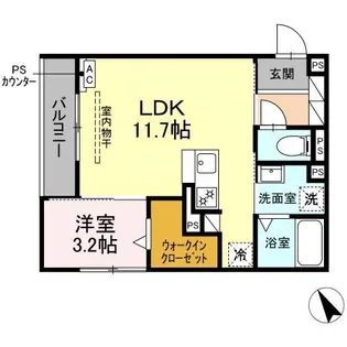D-Hills有玉南町【2階】の間取り