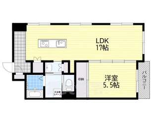 やまと建設第一ビル【4階】の間取り