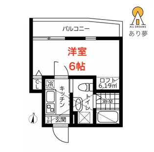 ベラビスタ保土ヶ谷B【2階】の間取り