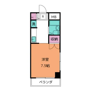 日動千代田ビル【4階】の間取り