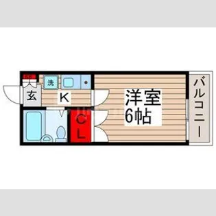 エーデルハイム【2階】の間取り