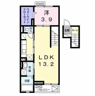 SUNNY SIDE【4階】の間取り
