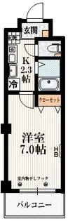 芦花公園エクセル2【5階】の間取り