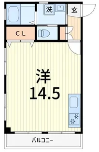 ハイツイレブン【2階】の間取り