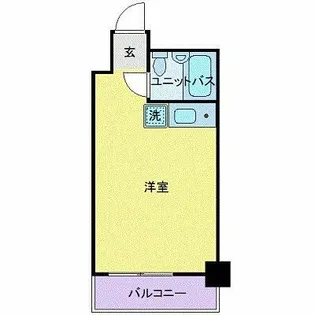 パレ・ドール日本橋第二【4階】の間取り